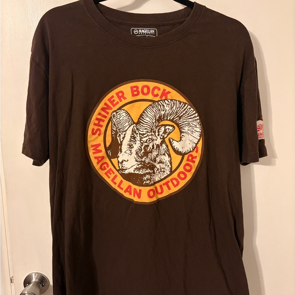 Magellan Outdoors Brown Ram Graphic Tee